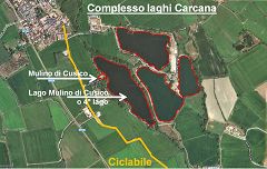 San Pietro Cusico: laghetti Carcana