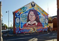 Belfast: murale Bobby Sands